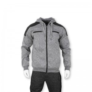 Men’s zipper outwear hoodie