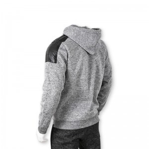 Men’s zipper outwear hoodie