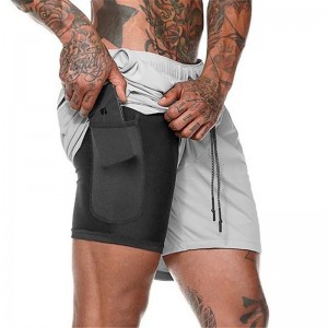 Breathable Custom Odm Fashion Jogging Adult functional Mens Shorts